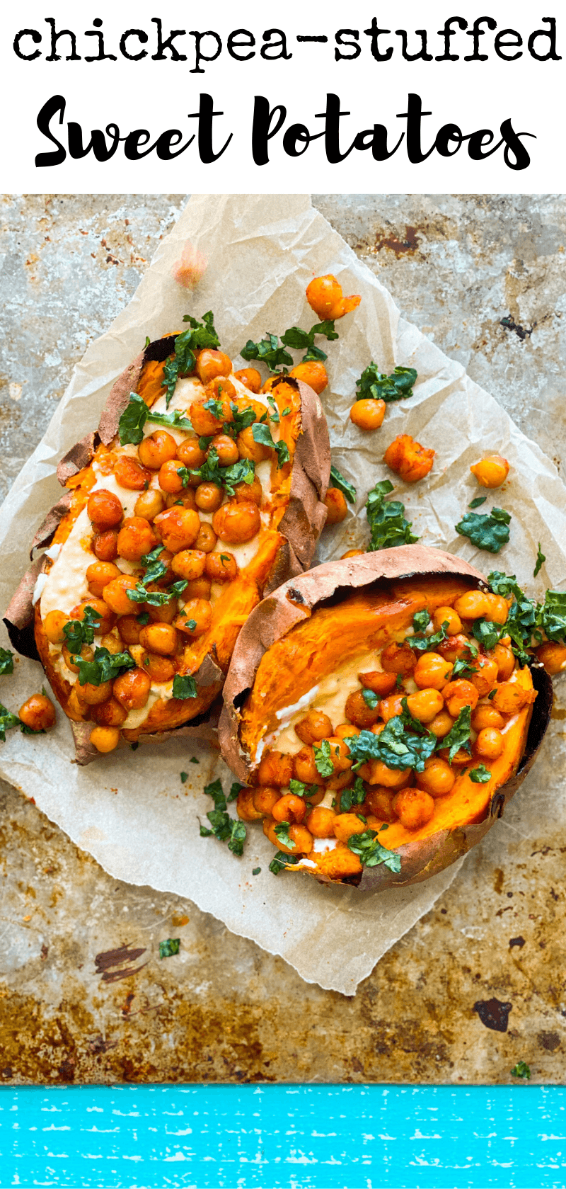 CHICK PEA STUFFED SWEET POTATO 😋 - Montego's Food Market