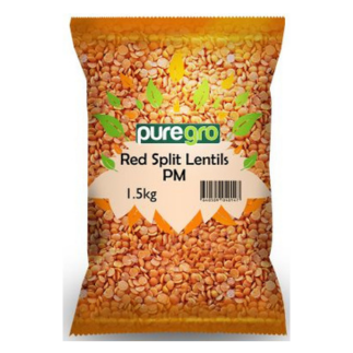 Puregro Red Split Lentils (1.5kg)