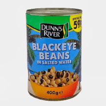 Dunns River Blackeye Beans PMP (400g) - Montego's Food Market 