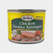 Grace Chicken Halal Vienna Sausages (200g) - Montego's Food Market 