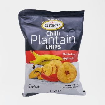 Grace Chilli Plantain Chips (85g) - Montego's Food Market 