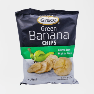 Grace Green Banana Chips (85g) - Montego's Food Market 