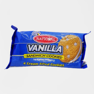 National Vanilla Sandwich Cookies (36g) - Montego's Food Market 