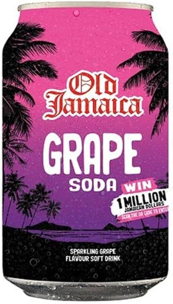 Old Jamaica Grape Soda (330ml) - Montego's Food Market 