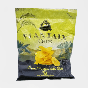 Olu Olu Green Plantain Chips (60g) - Montego's Food Market 