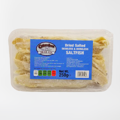 Colombus Boneless Skinless Saltfish (250g)