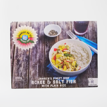 Jamaica On Ice Fried Chicken With Rice & Peas (350g)