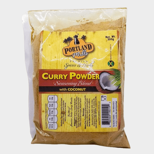 Portland Mills Curry Powder With Coconut (250g) - Montego's Food Market 