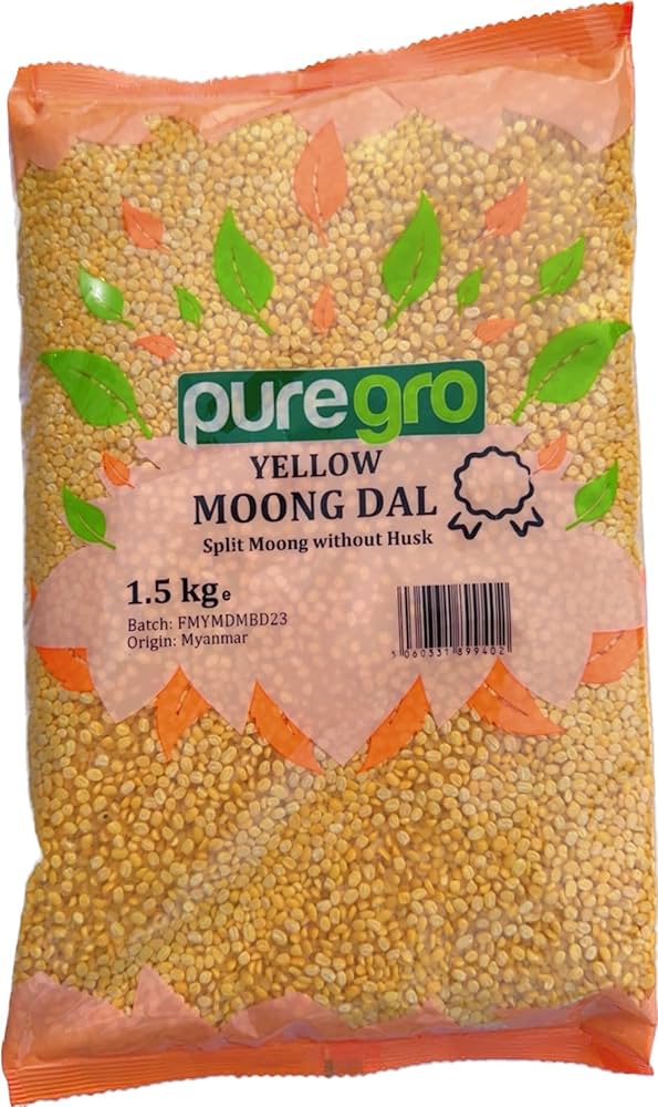 Puregro Split Moong Beans (500g)
