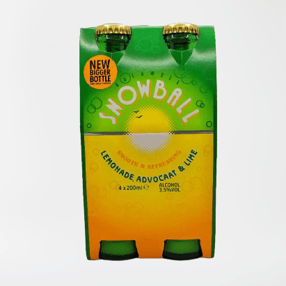 Snowball Lemonade Advocaat (4 Pack) - Montego's Food Market 
