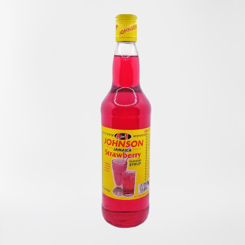 Johnson Strawberry Syrup (700ml) - Montego's Food Market 