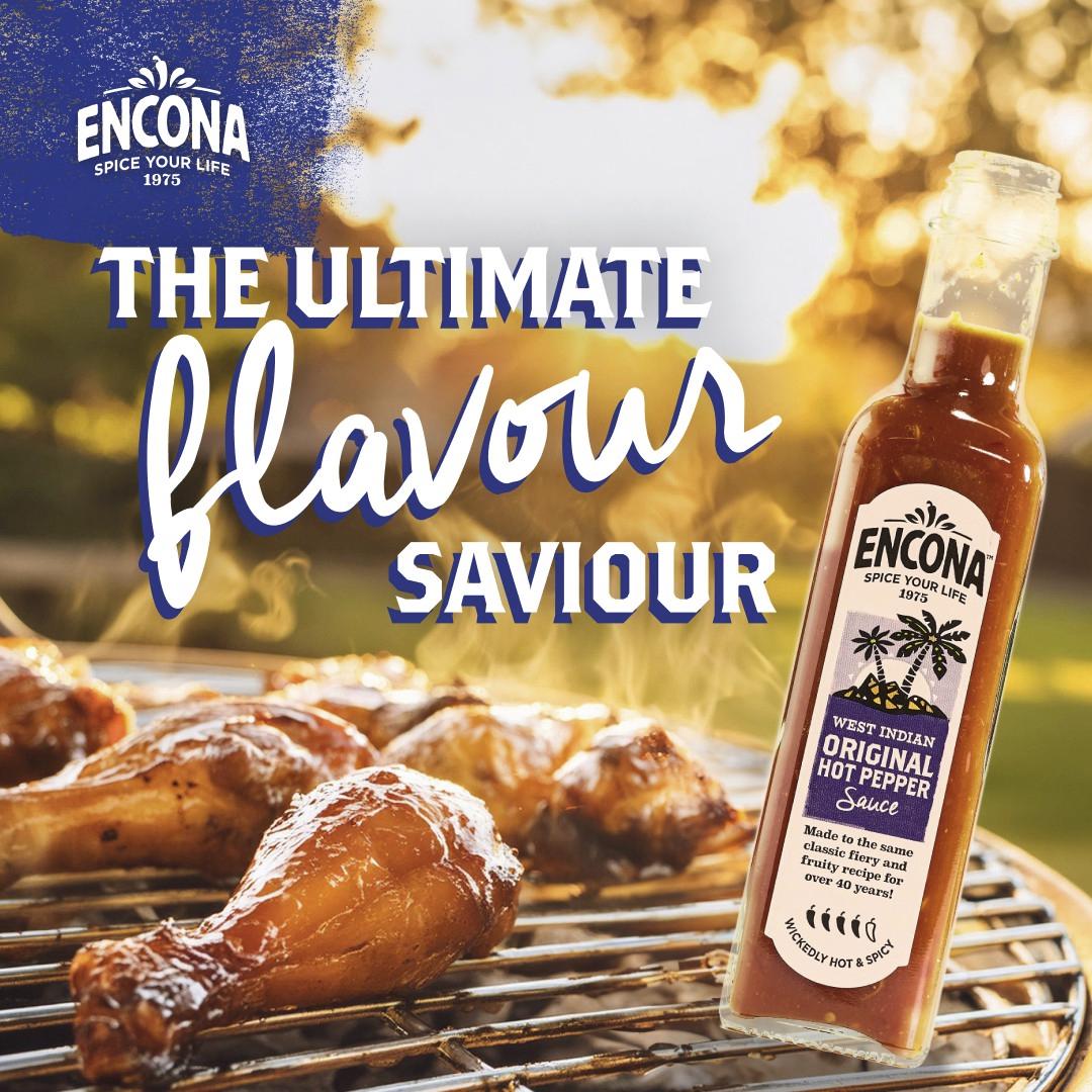 Encona Original Hot Pepper Sauce (220ml)