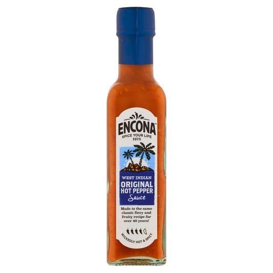 Encona Original Hot Pepper Sauce (220ml)