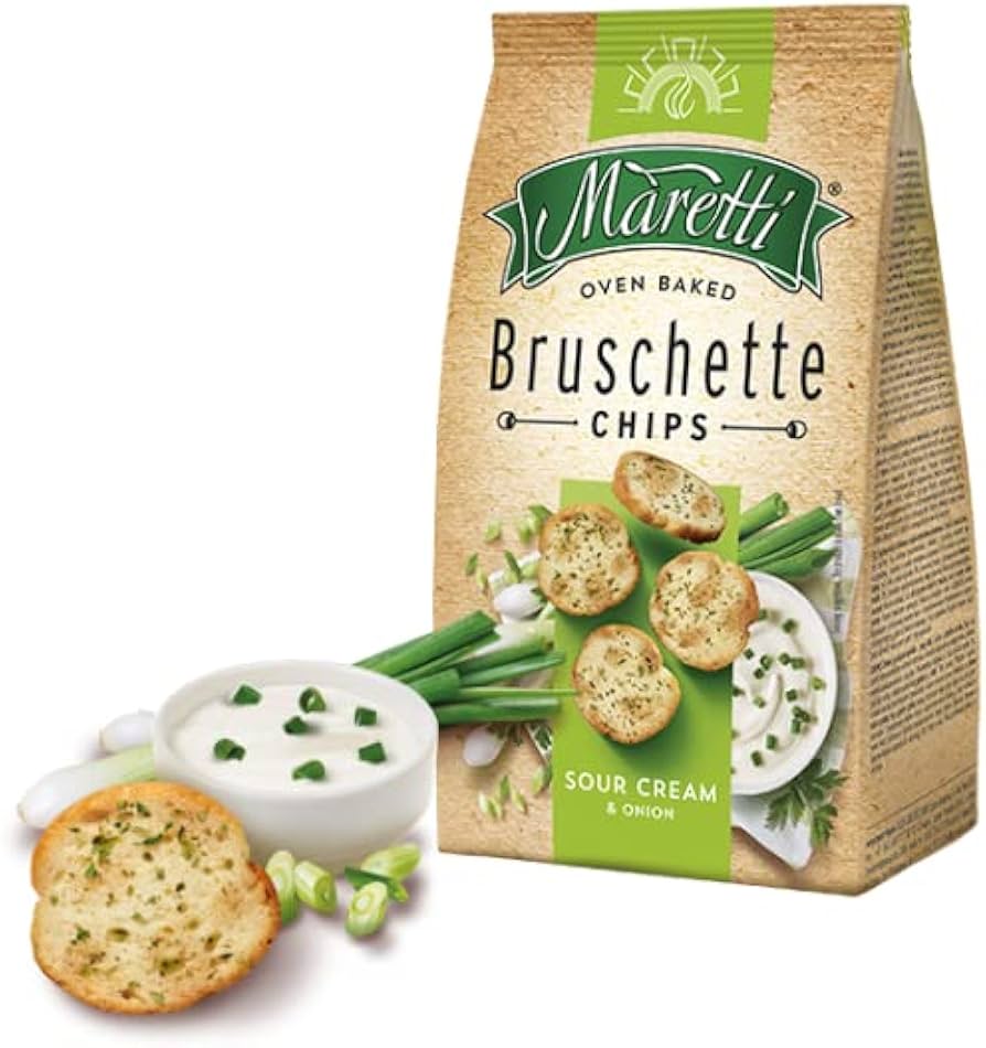 Maretti Bruschette Chips Sour Cream & Onion (70g)