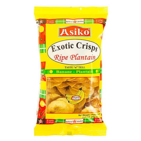 Asiko Slightly Salted Plantain Chips (75g)