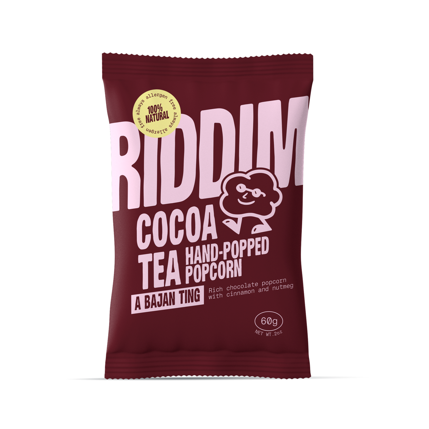 Riddim Cocoa Tea Popcorn