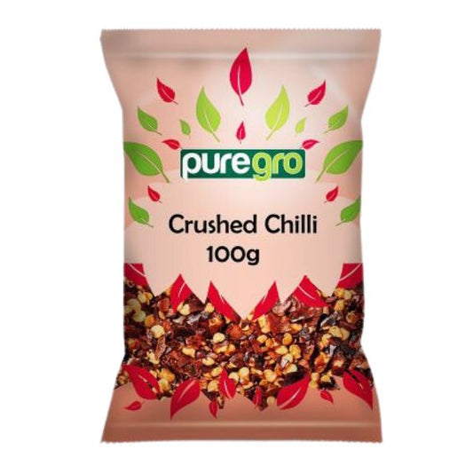 Puregro Crushed Chillies 100g