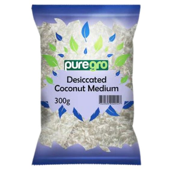 Puregro Medium Desiccated Coconut (300g)