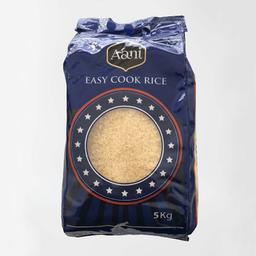 Aani Easy Cook Rice (5kg) - Montego's Food Market 