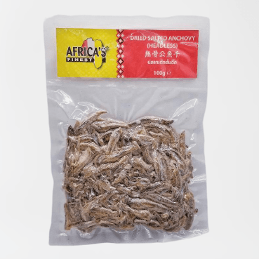 Africa's Finest Dried Salted Anchovy (100g) - Montego's Food Market 