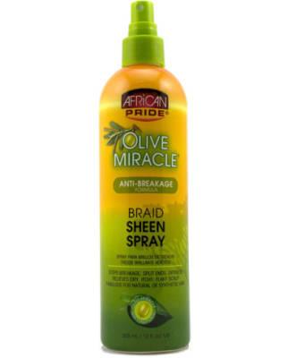 African Pride Braid Sheen Spray (355ml) - Montego's Food Market 