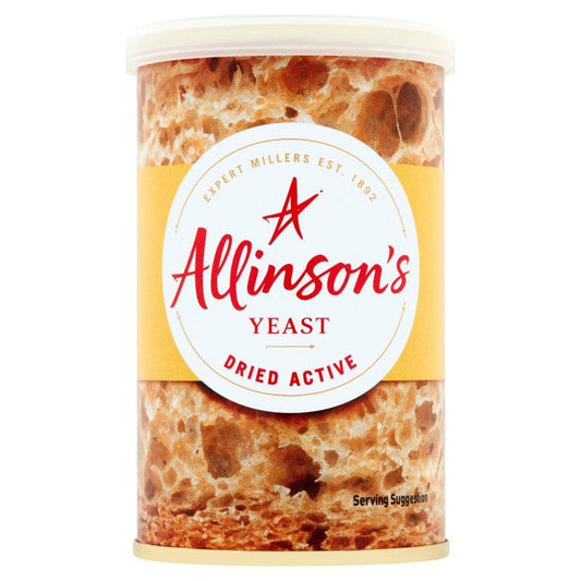 Allison Yeast 125g - Montego's Food Market 