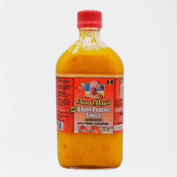 Aunt MayвЂ™s Bajan Pepper Sauce (340g) - Montego's Food Market 