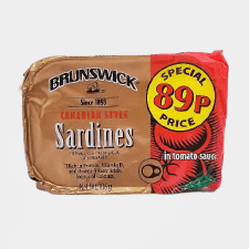 Brunswick Canadian Sardines in Tomoto Sauce (106g) - Montego's Food Market 