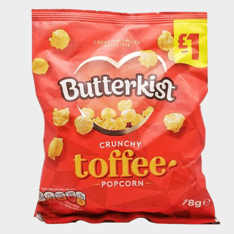 Butterkist Toffee Popcorn (78g) - Montego's Food Market 