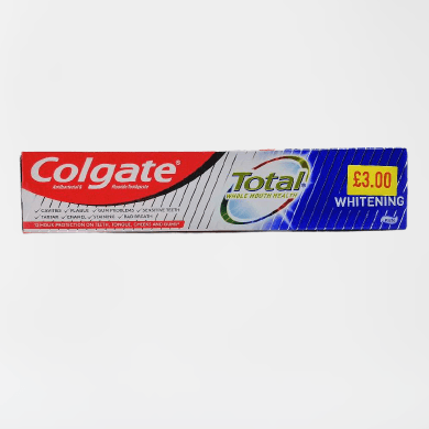 Colgate Whitening Toothpaste (125ml) - Montego's Food Market 