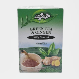 Dalgety Green Tea & Ginger Herbal Tea - Montego's Food Market 