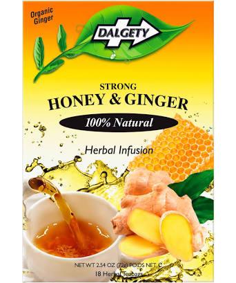 Dalgety (Strong) Honey & Ginger Teabags - Montego's Food Market 
