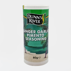 Dunns River Ginger Garlic & Pimento Seasoning (80g) - Montego's Food Market 