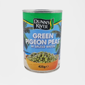 DunnвЂ™s River Green Pigeon Peas (425g) - Montego's Food Market 