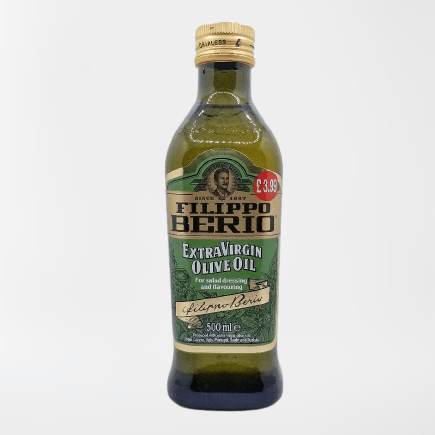 Filippo Berio Extra Virgin Olive Oil (500ml) - Montego's Food Market 