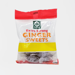 Fitzroy Extra Strong Ginger Sweets (100g) - Montego's Food Market 