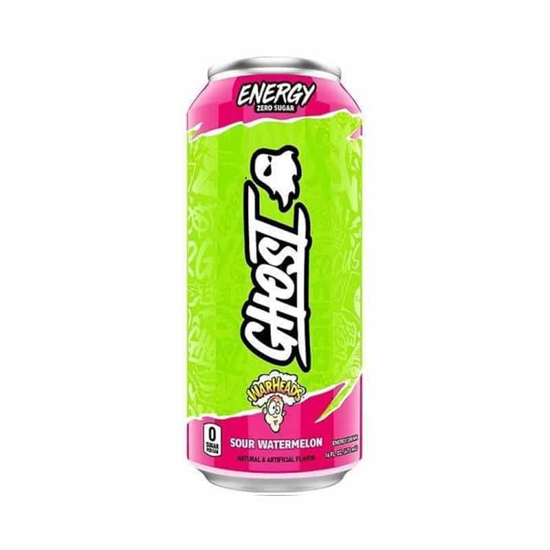 Ghost Sour Watermelon Energy Drink (473ml) - Montego's Food Market 