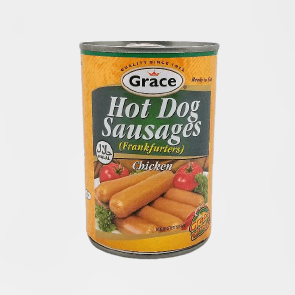 Grace Chicken Hot Dog Sausages Halal (400g) - Montego's Food Market 