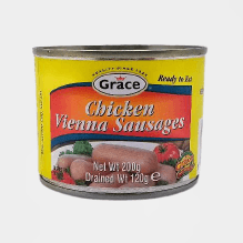Grace Chicken Vienna Sausages (200g) - Montego's Food Market 