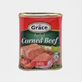 Grace Halal Corned Beef (340g) - Montego's Food Market 