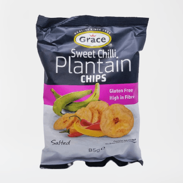 Grace Sweet Chilli Plantain Chips (85g) - Montego's Food Market 