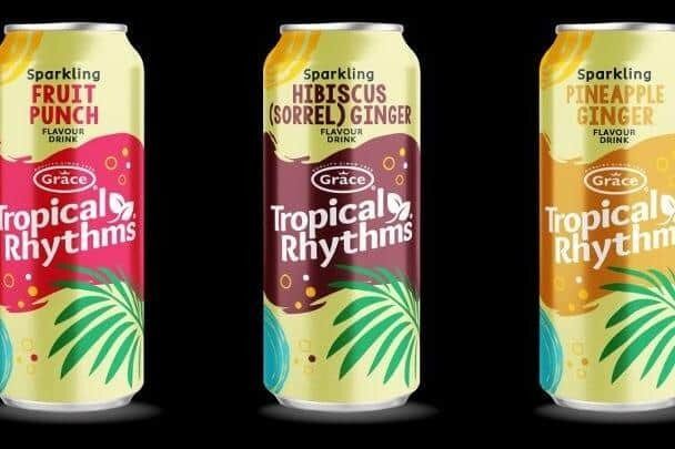 Grace Tropical Rhythms Sparkling Pineapple Ginger (330ml)