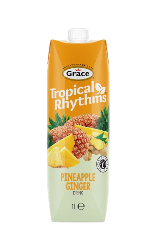 Grace Tropical Rhythms Pineapple Ginger (1litre)