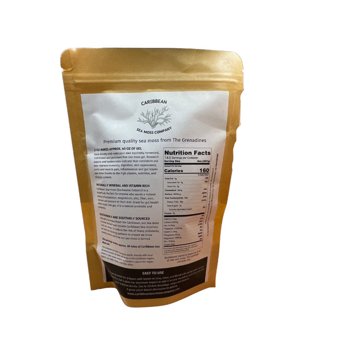 Caribbean Seamoss Company- Premium Raw Caribbean Sea Moss