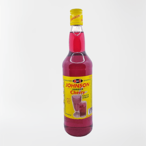 Johnson Cherry Syrup (700ml) - Montego's Food Market 
