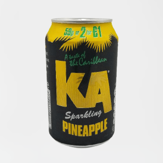 KA Sparkling Pineapple (330ml) - Montego's Food Market 