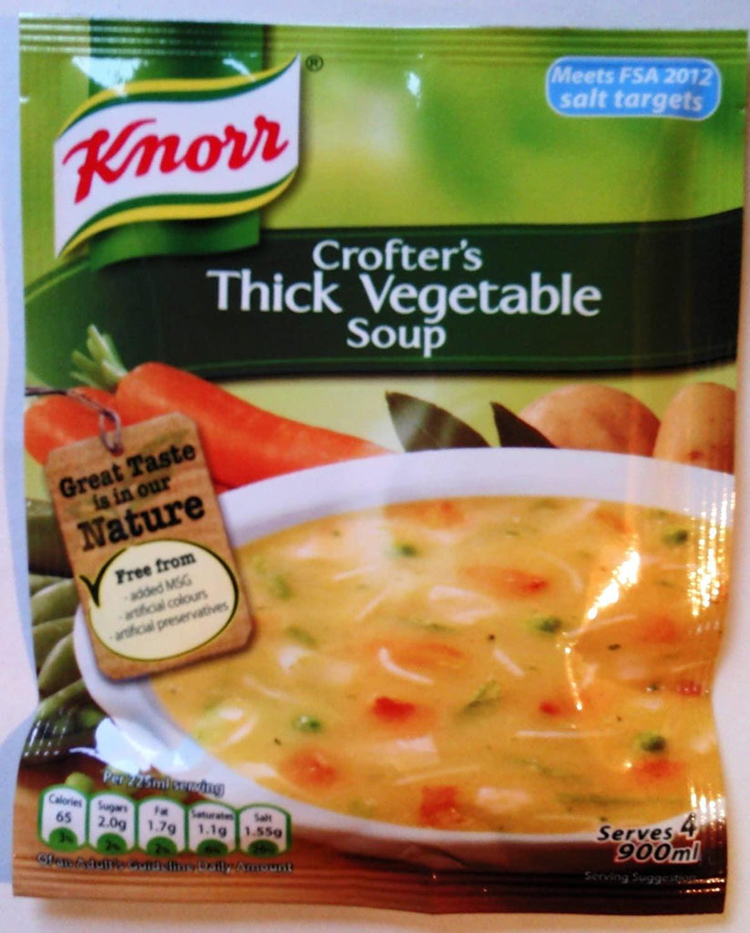 Knorr Crofters Thick Vegetable Soup (900ml) - Montego's Food Market 