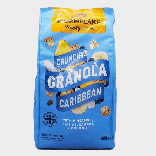 Mornflake Caribbean Crunchy Granola (500g) - Montego's Food Market 