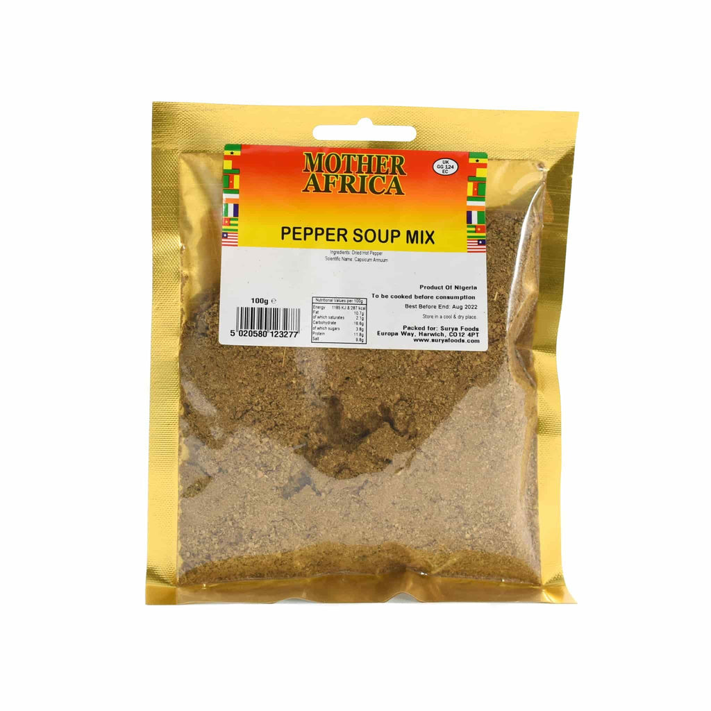 Mother Africa Pepper Pot Soup (100g) - Montego's Food Market 