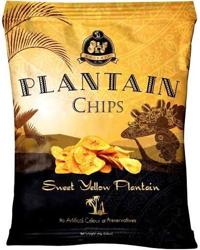 Olu Olu Plantain Chips Sweet Yellow (60g) - Montego's Food Market 